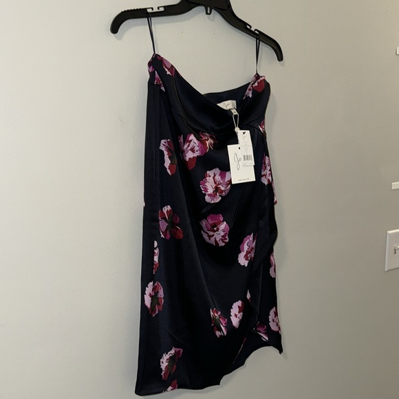 Joie Navy Floral Dress - Picture 2 of 8